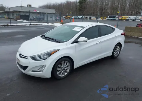 2015 Hyundai Elantra Se из США, поврежденный, VIN 5NPDH4AE3FH591884